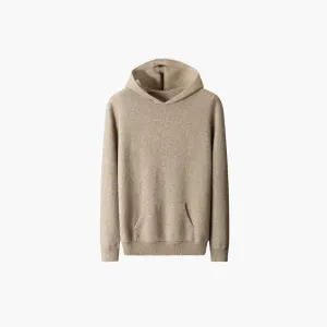 100% CASHMERE HOODIE