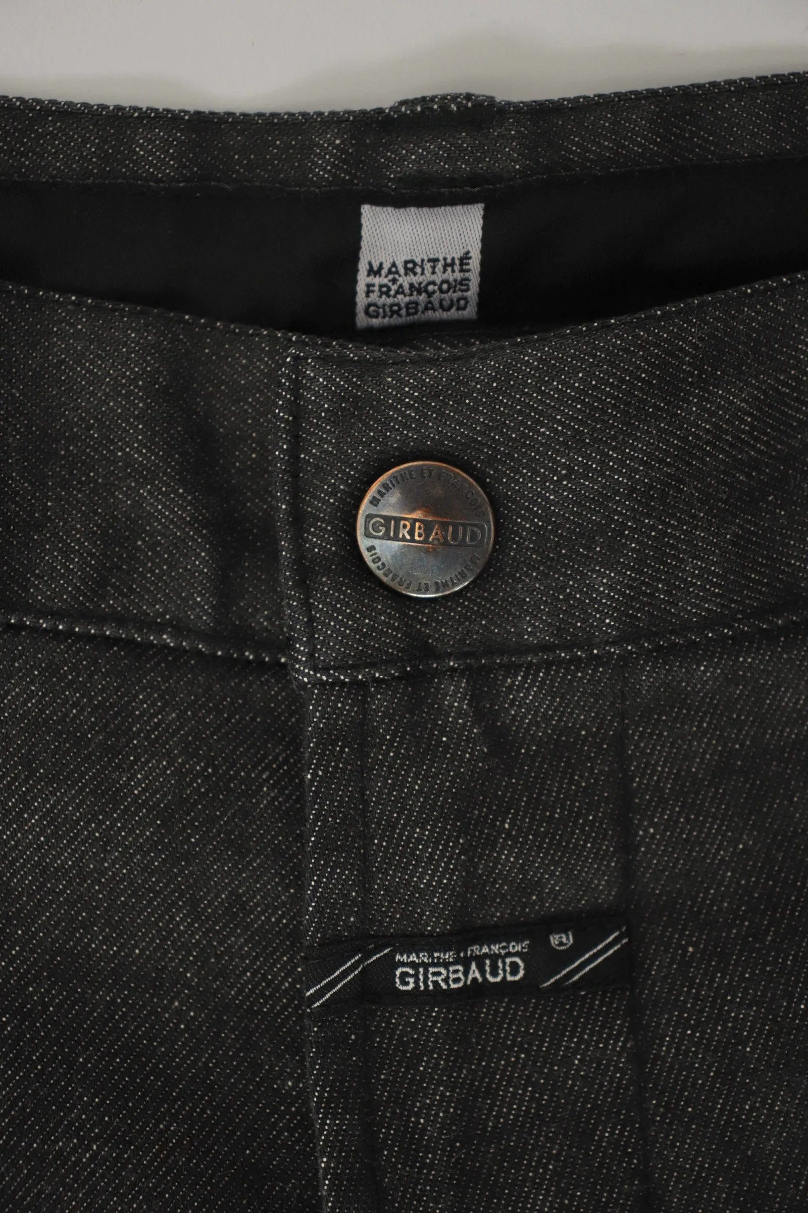 1990s Marithe François Girbaud Zipper Jeans