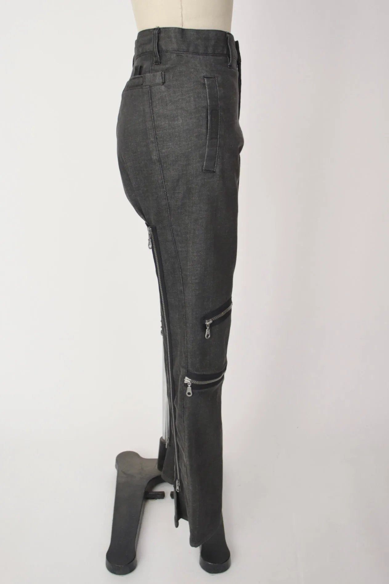 1990s Marithe François Girbaud Zipper Jeans