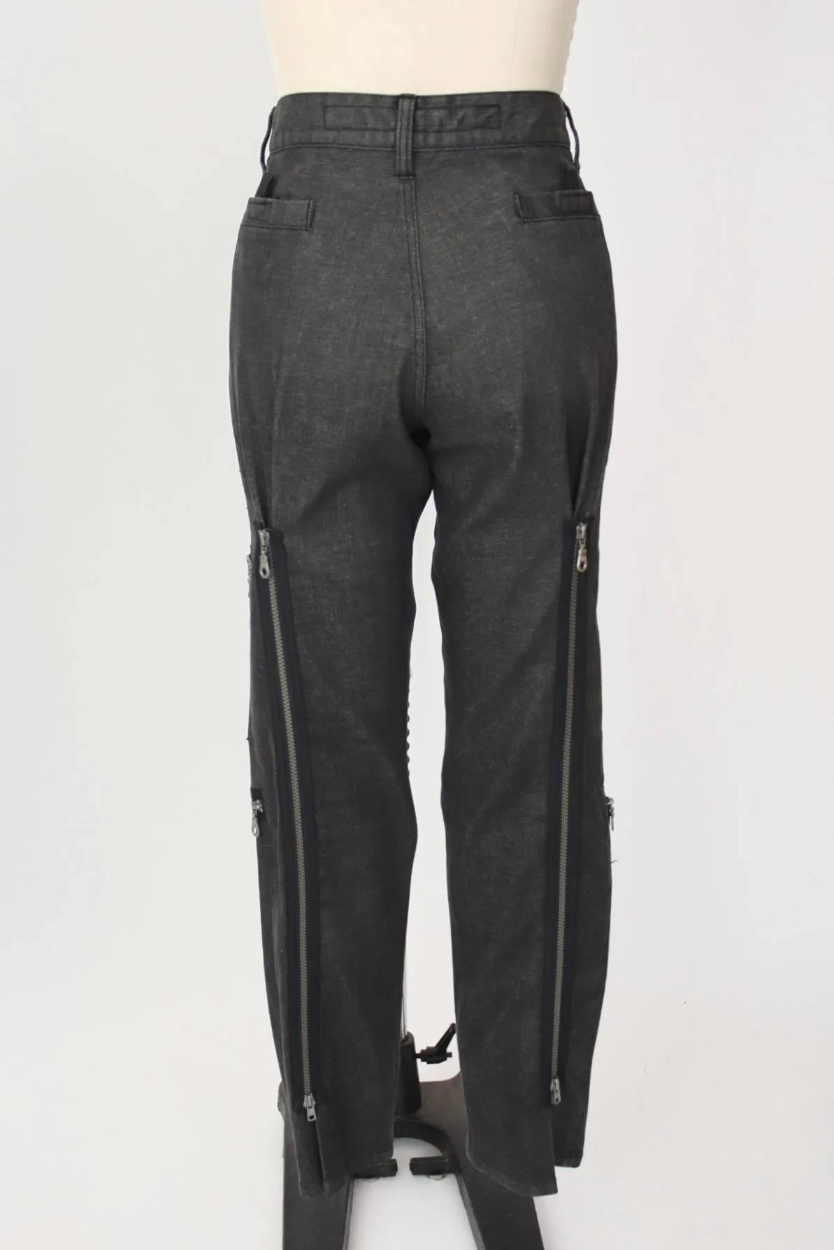 1990s Marithe François Girbaud Zipper Jeans