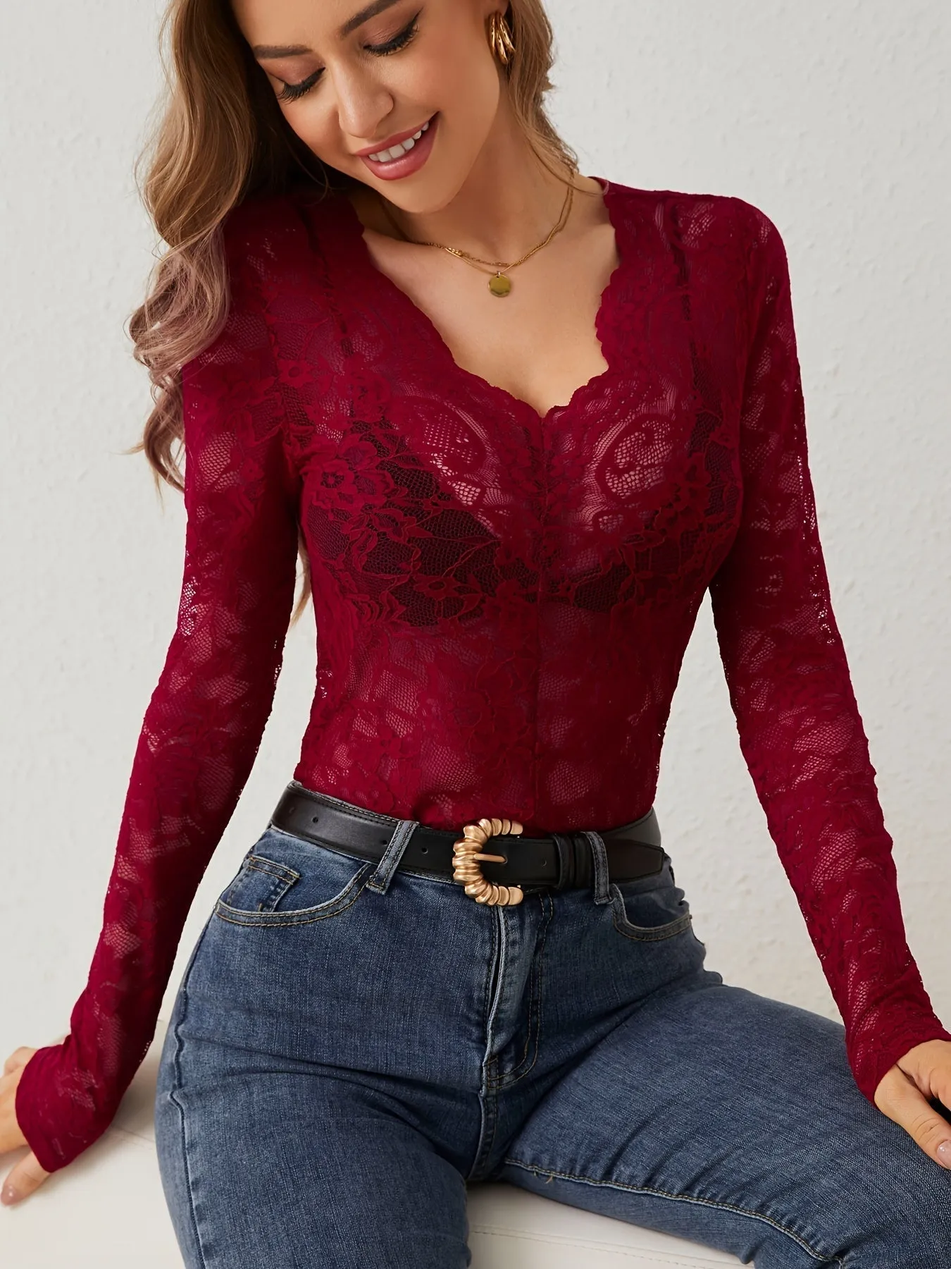 Adalicia® | Lace Shirt For Women