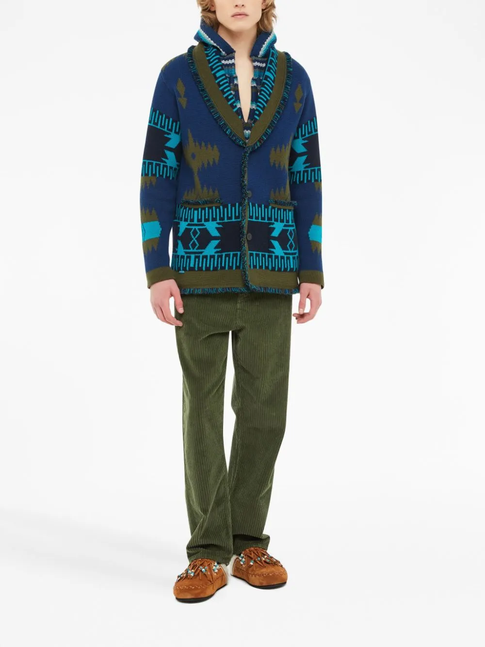 Alanui Sweaters Blue