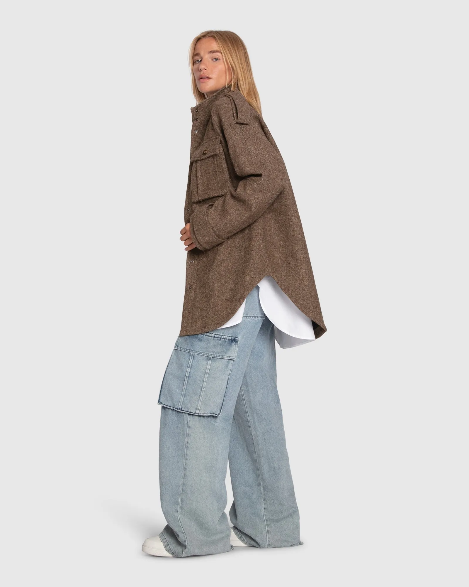 All My Love Wool Overshirt