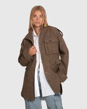 All My Love Wool Overshirt