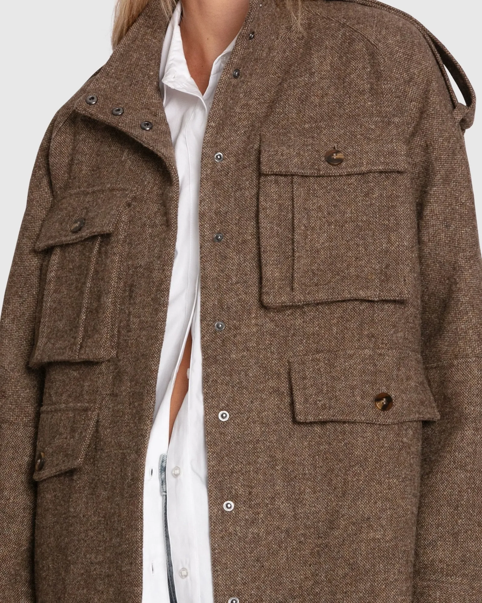 All My Love Wool Overshirt