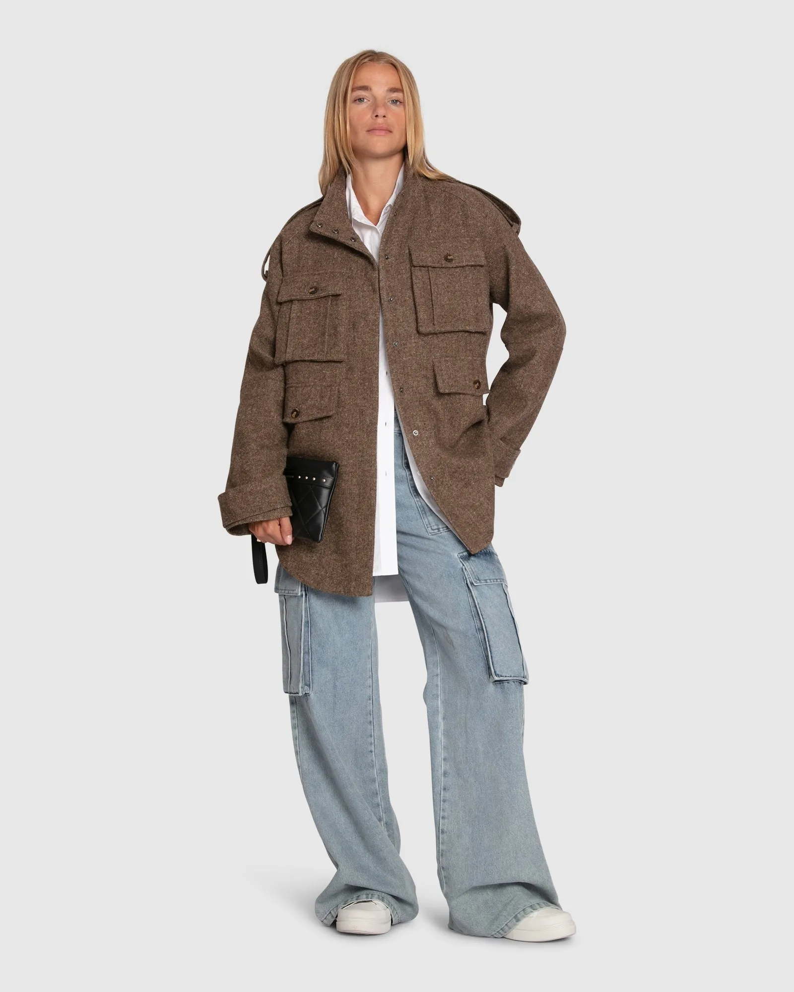 All My Love Wool Overshirt