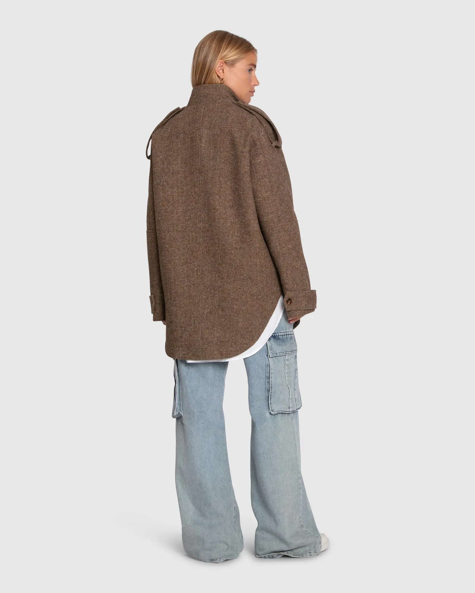 All My Love Wool Overshirt
