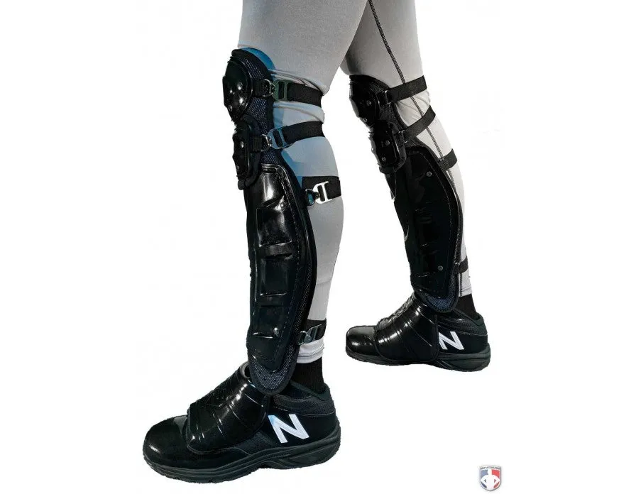 All Star Pro Umpire Leg Guards - Black