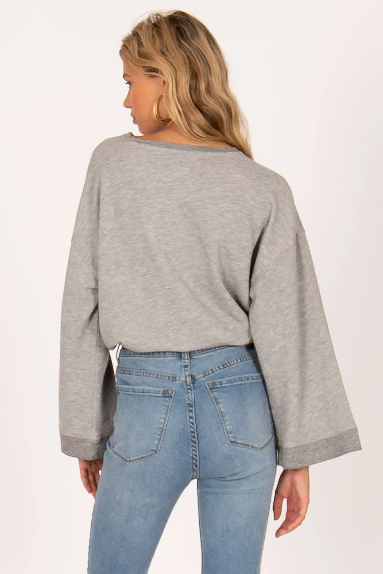 AMUSE SOCIETY High Tide Long Sleeve Pullover