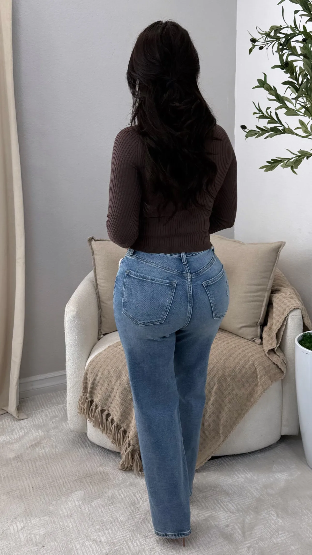 ANASTASIA BROWN TOP