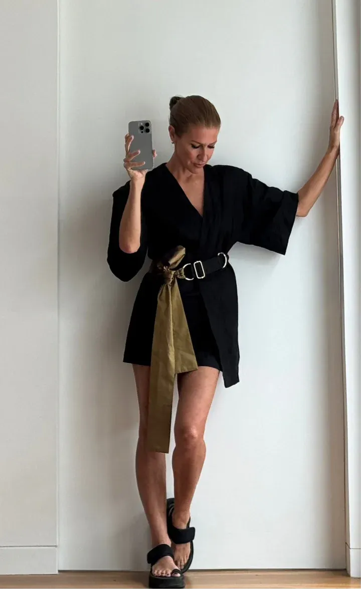 Artclub Paradiso Wrap Dress