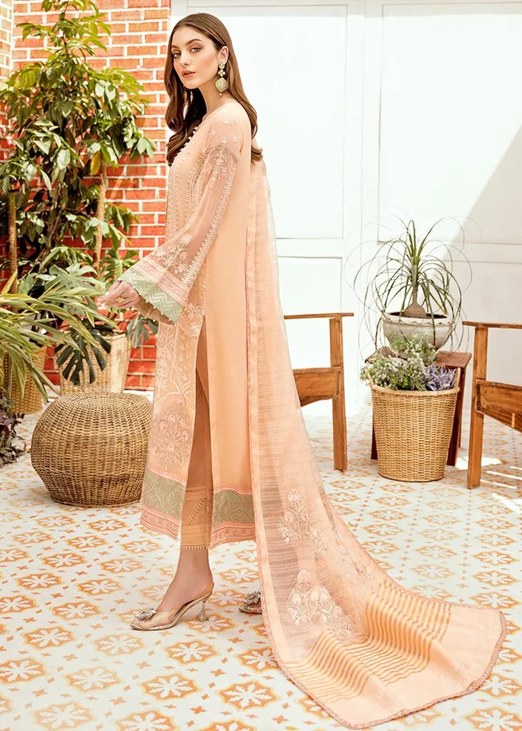 Asian Crinkle Chiffon Party Outfit #Y6116