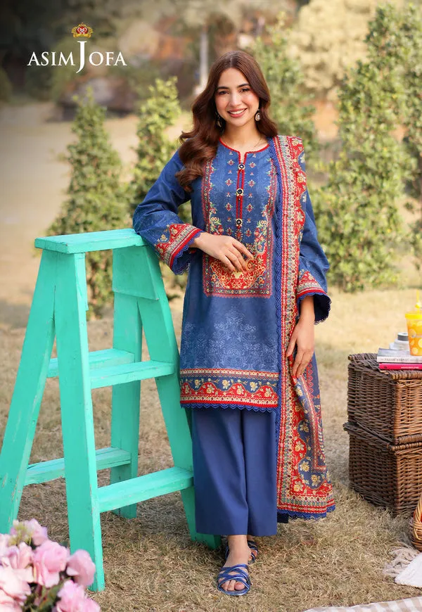 Asim Jofa Printed Lawn '25 | AJUUB-10