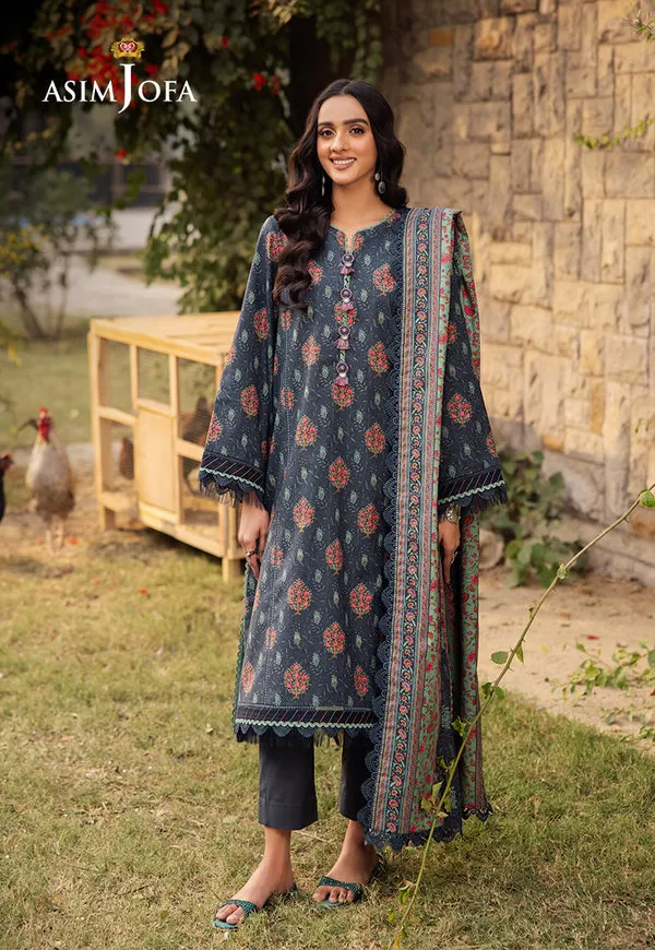 Asim Jofa Printed Lawn '25 | AJUUB-17