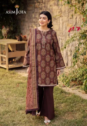 Asim Jofa Printed Lawn '25 | AJUUB-23