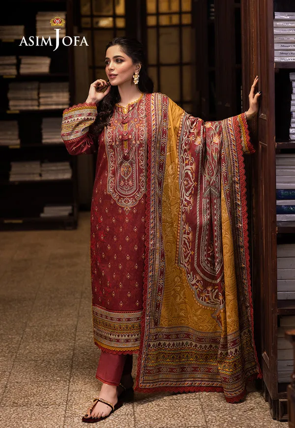 Asim Jofa Printed Lawn '25 | AJUUB-42