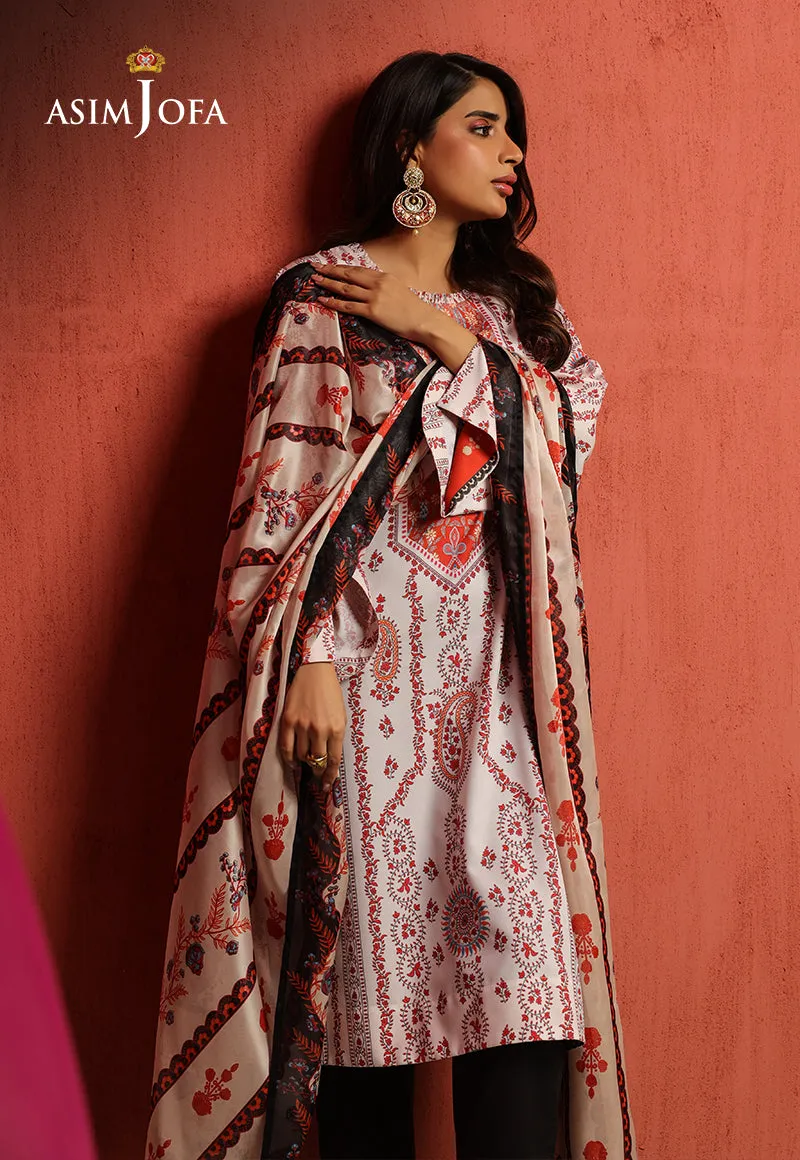ASIM JOFA |TARA SITARA ESSENTIALS PRET COLLECTION | AJTM- 09 - 2 PCS