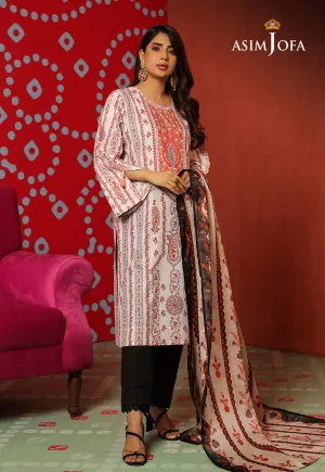 ASIM JOFA |TARA SITARA ESSENTIALS PRET COLLECTION | AJTM- 09 - 2 PCS