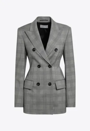 Astro Prince of Wales Double-Breasted Blazer
