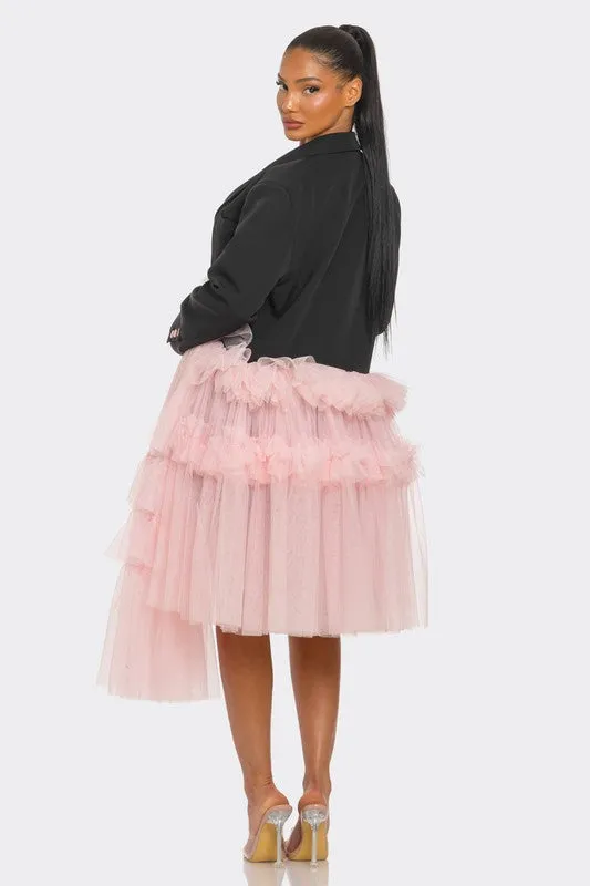 Avant-Garde Blazer Dress