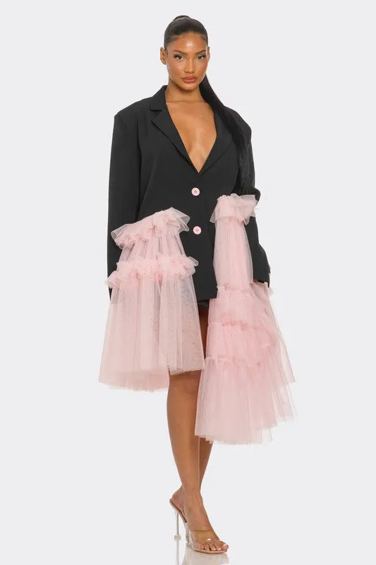 Avant-Garde Blazer Dress