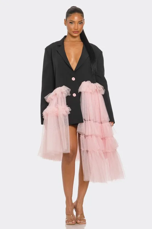 Avant-Garde Blazer Dress