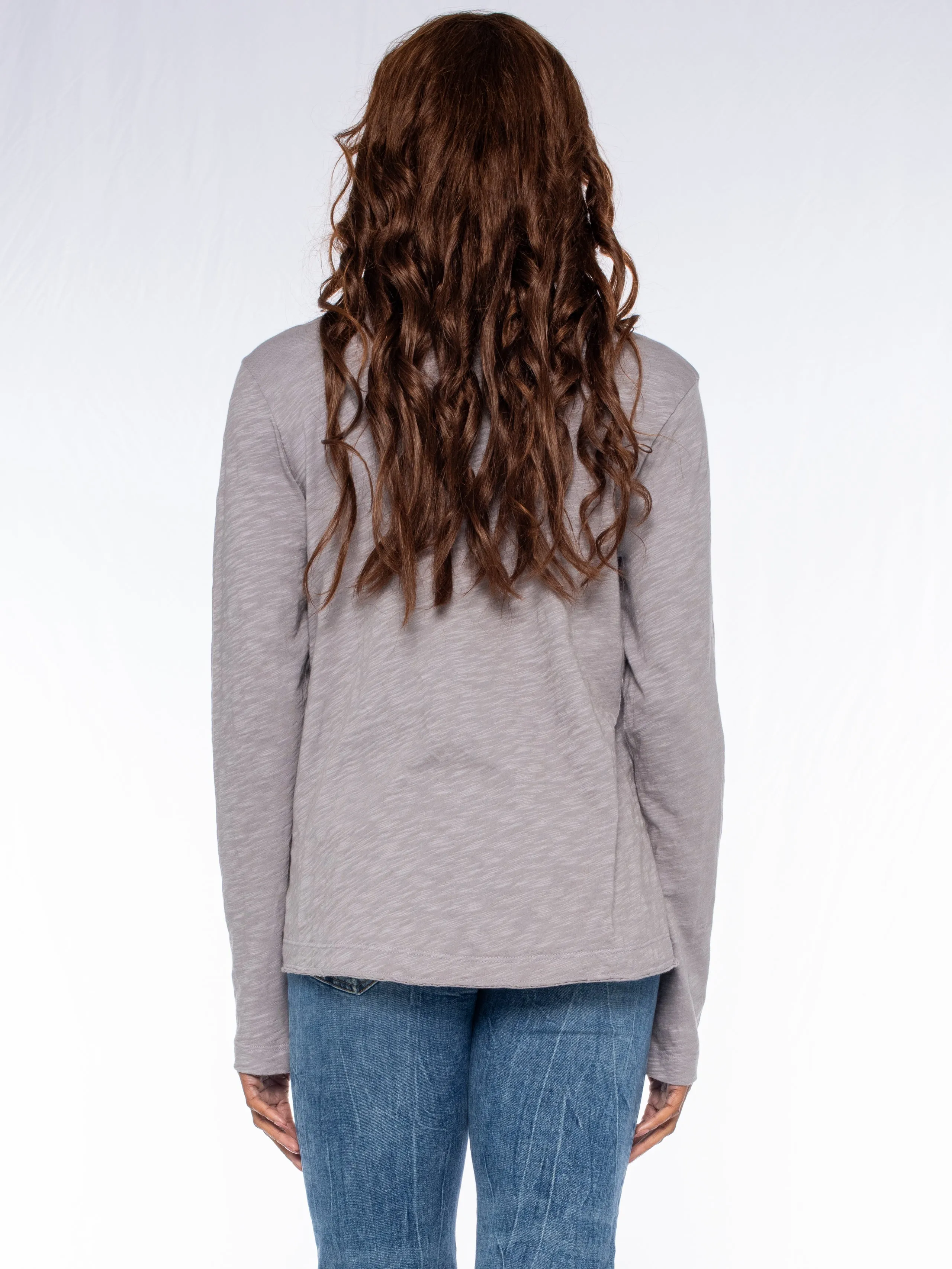 Baby Tee Twisted Crew Long Sleeve