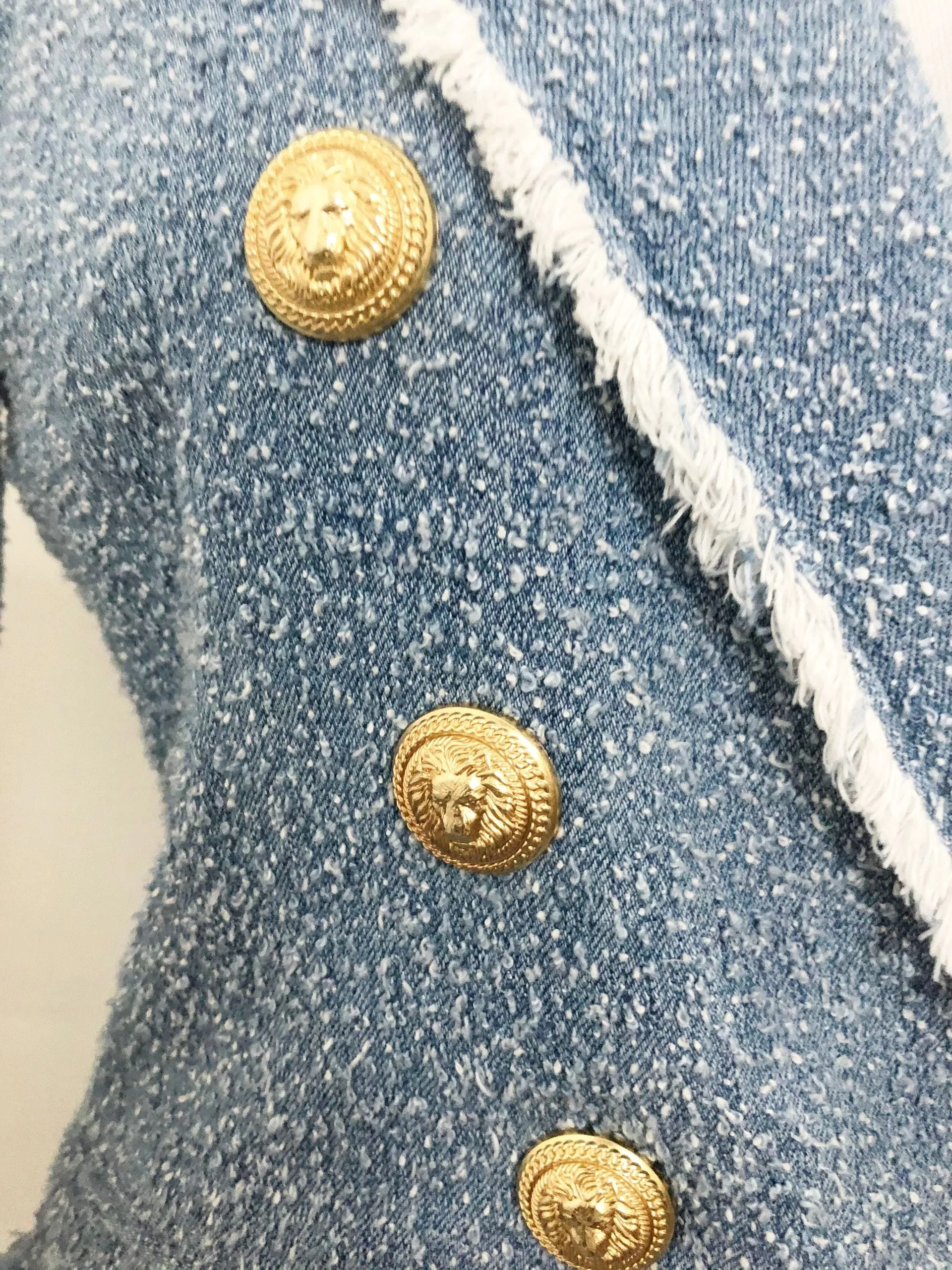 Balmain Double Breasted Blazer Size 38 Fr ( S / 6 Us)