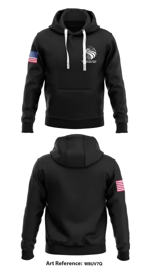 Beaufort High School AFJROTC Drill Team  Core Men's Hooded Performance Sweatshirt - w8UV7q