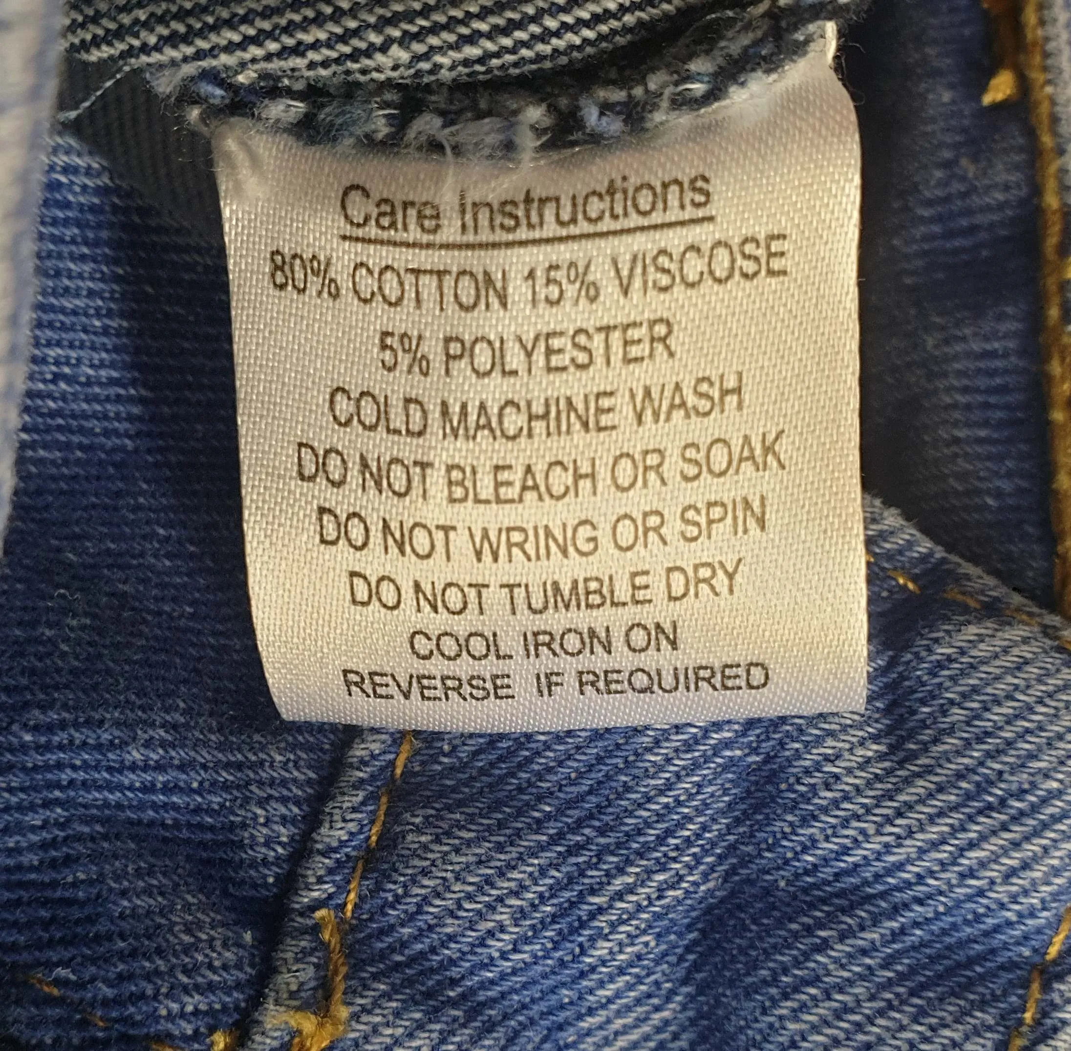 Black Friday two-toned denim jeans size 12