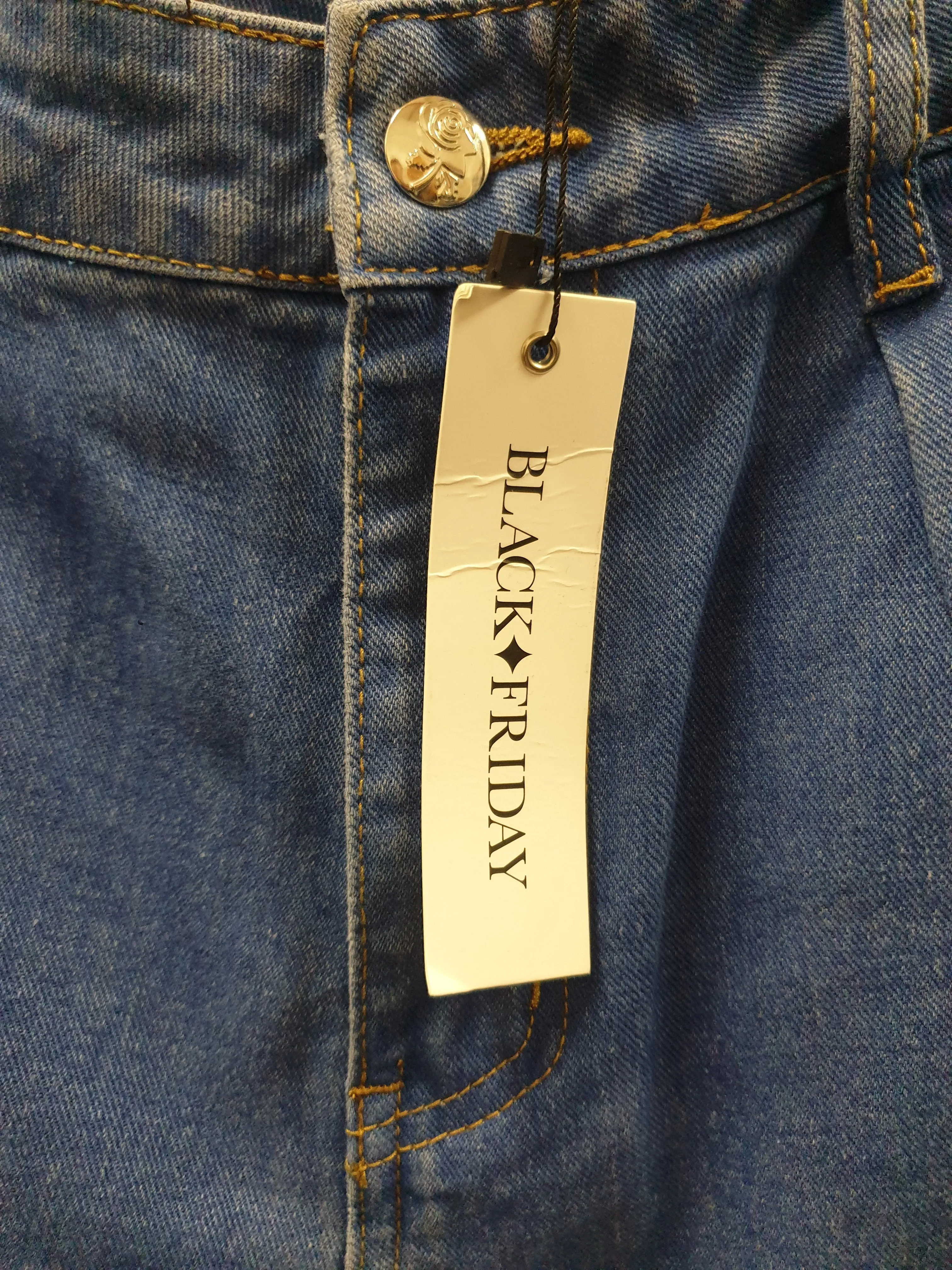 Black Friday two-toned denim jeans size 12