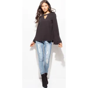BLACK TOP LONG SLEEVE