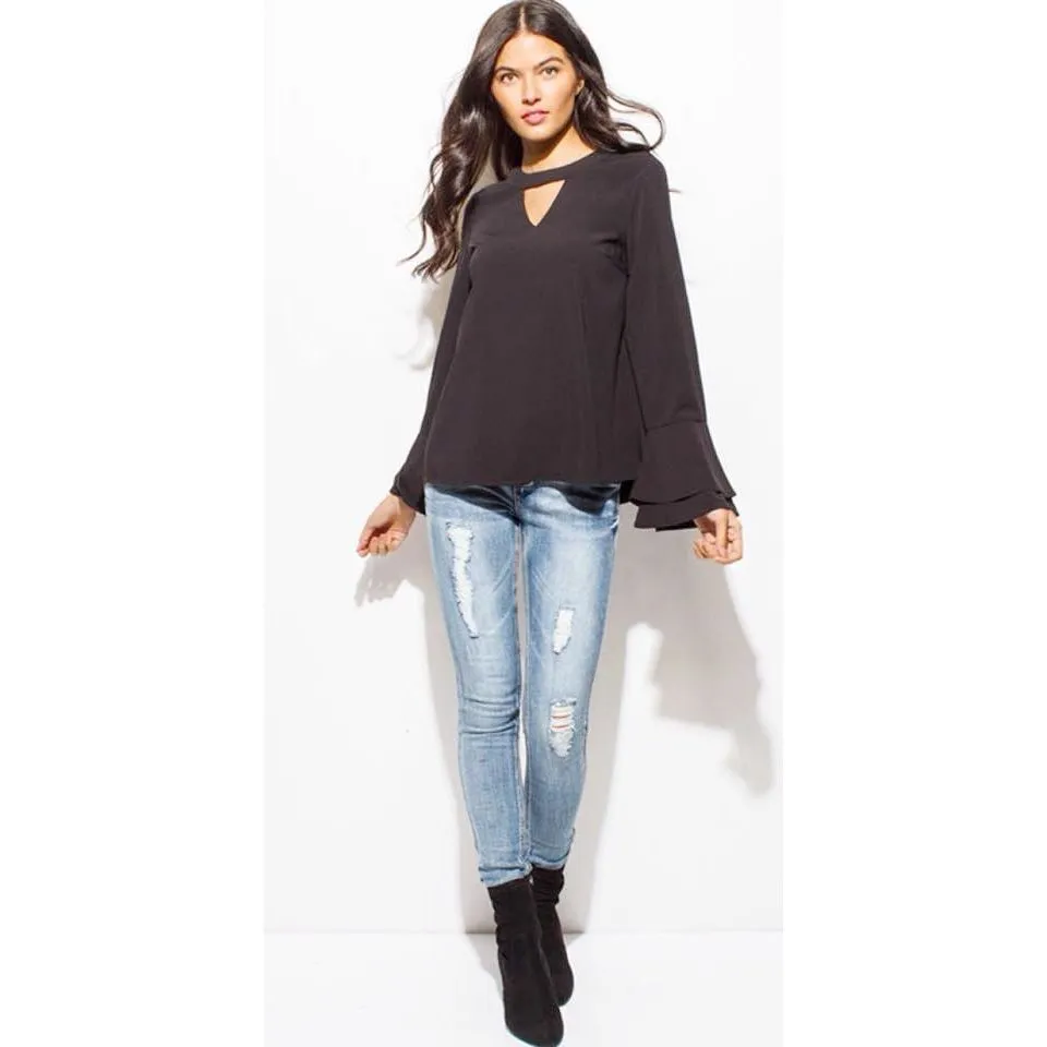 BLACK TOP LONG SLEEVE