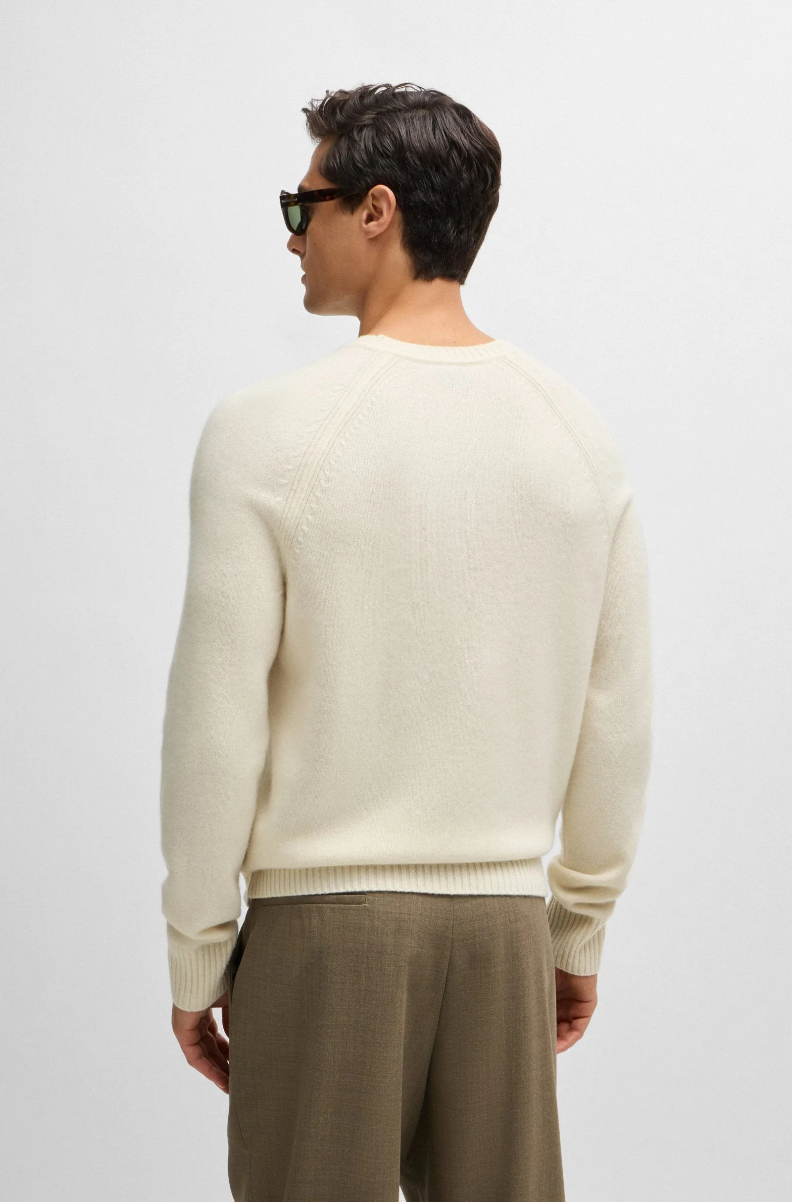 BOSS Sweaters Regular Fit in Wool - H-EMALVO 10265480 01-50526836