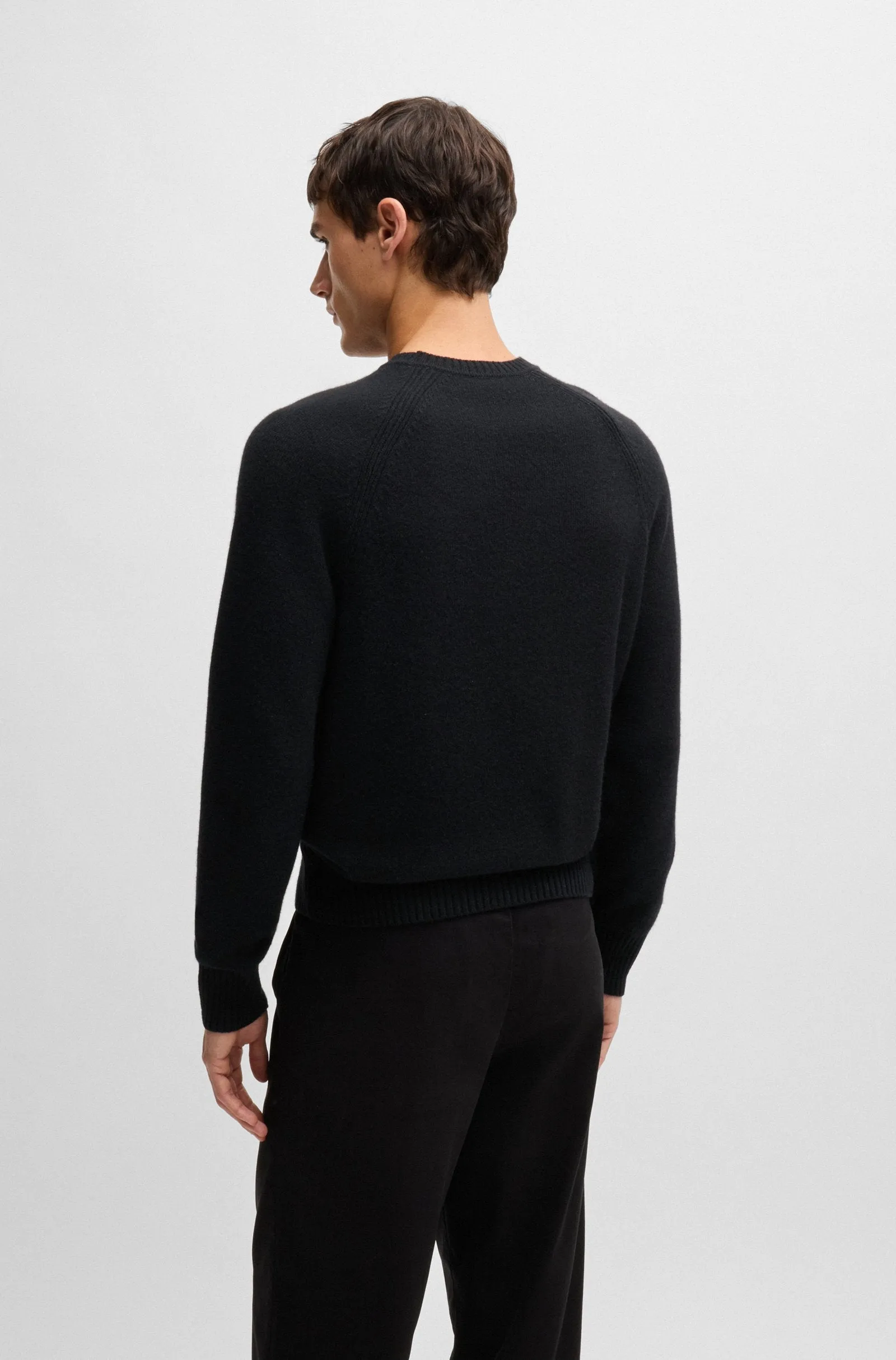 BOSS Sweaters Regular Fit in Wool - H-EMALVO 10265480 01-50526836