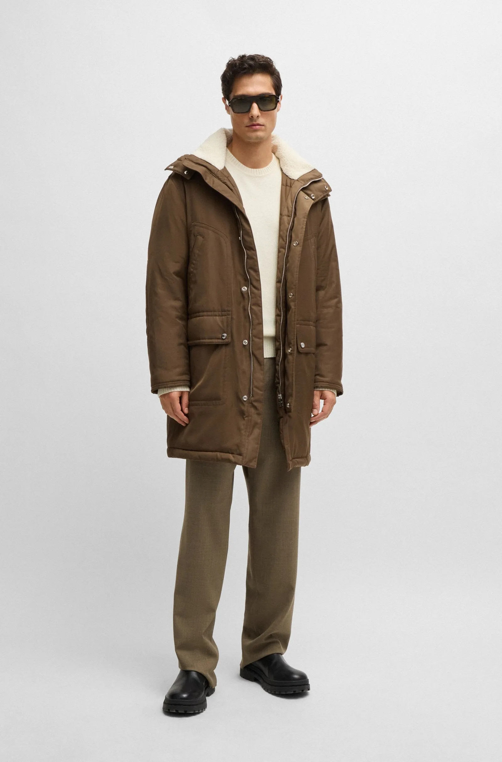BOSS Sweaters Regular Fit in Wool - H-EMALVO 10265480 01-50526836