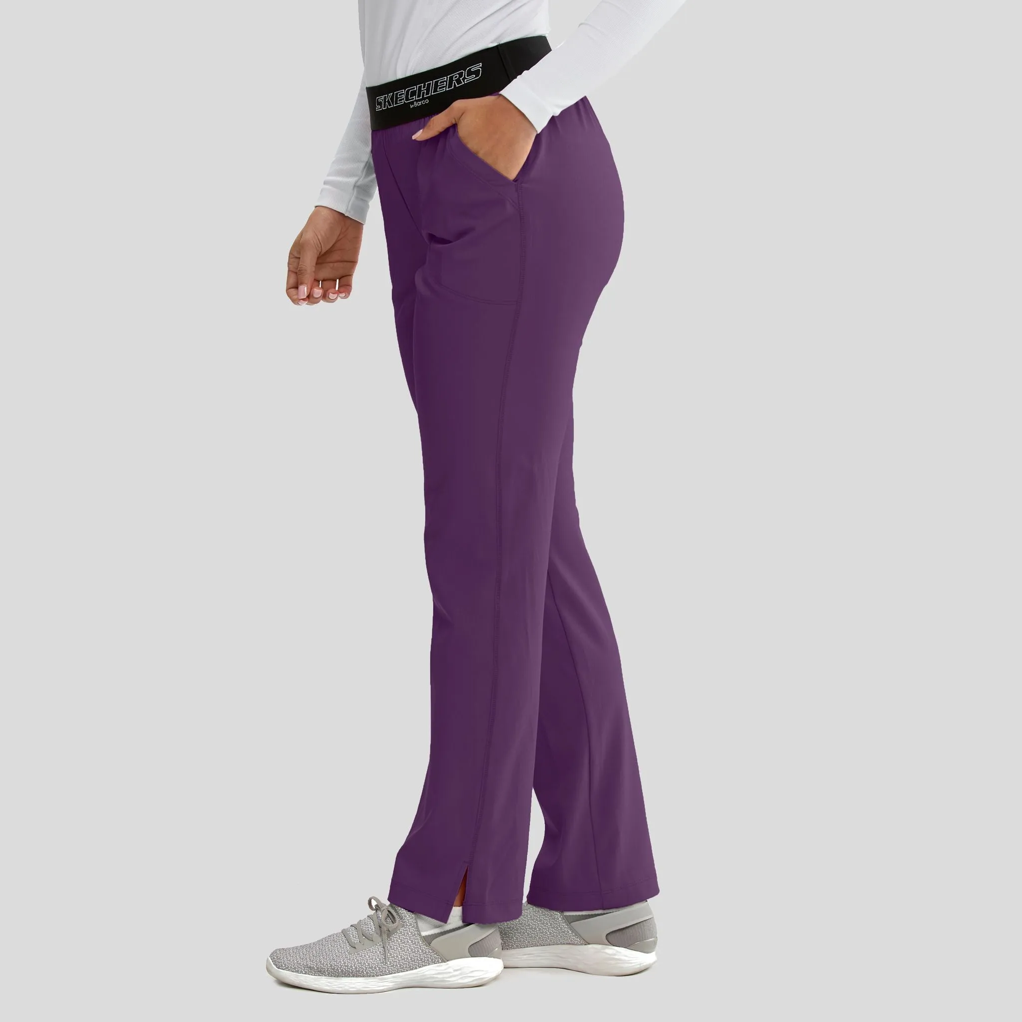 Breeze Scrub Pant | Eggplant