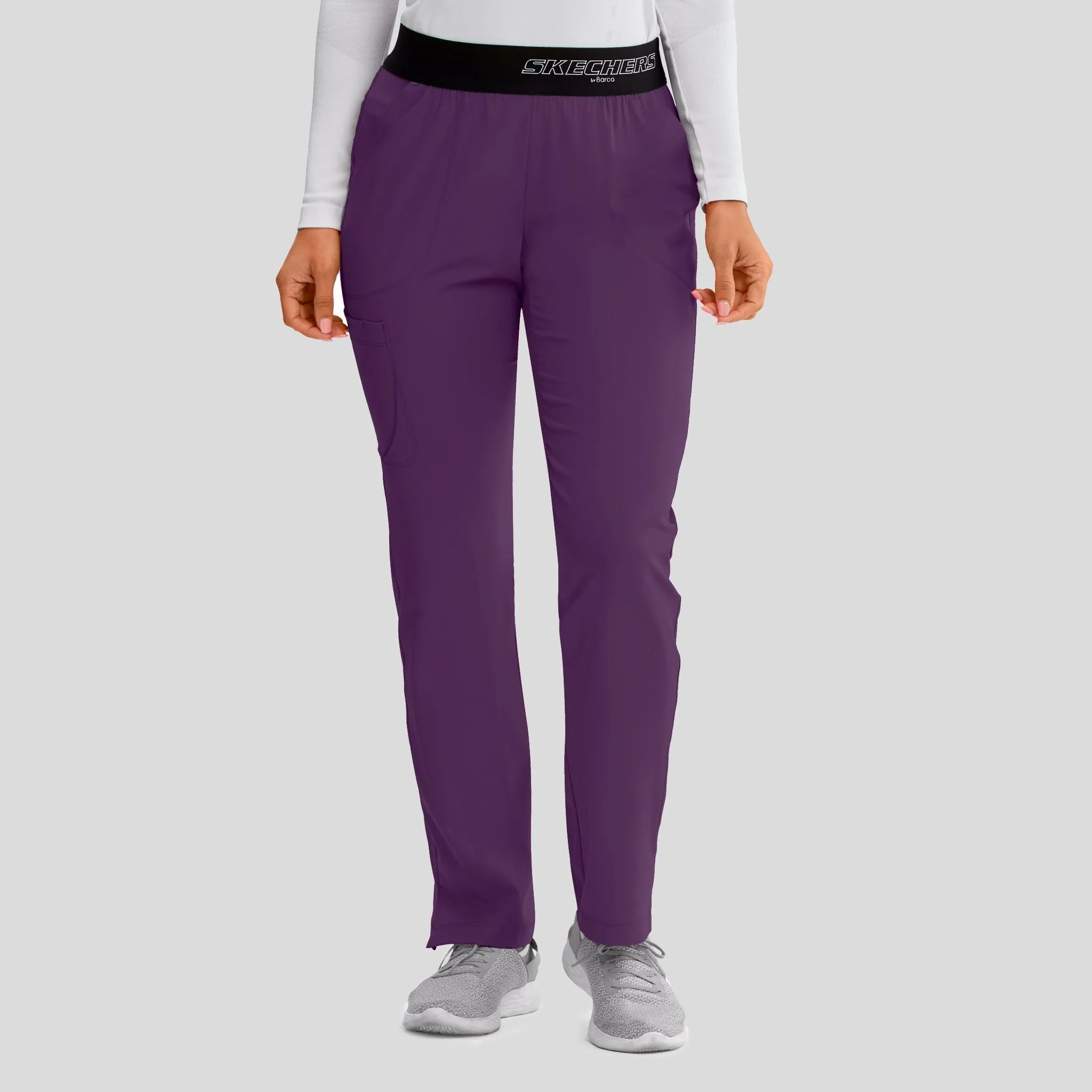 Breeze Scrub Pant | Eggplant