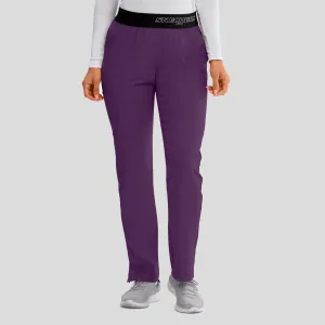 Breeze Scrub Pant | Eggplant