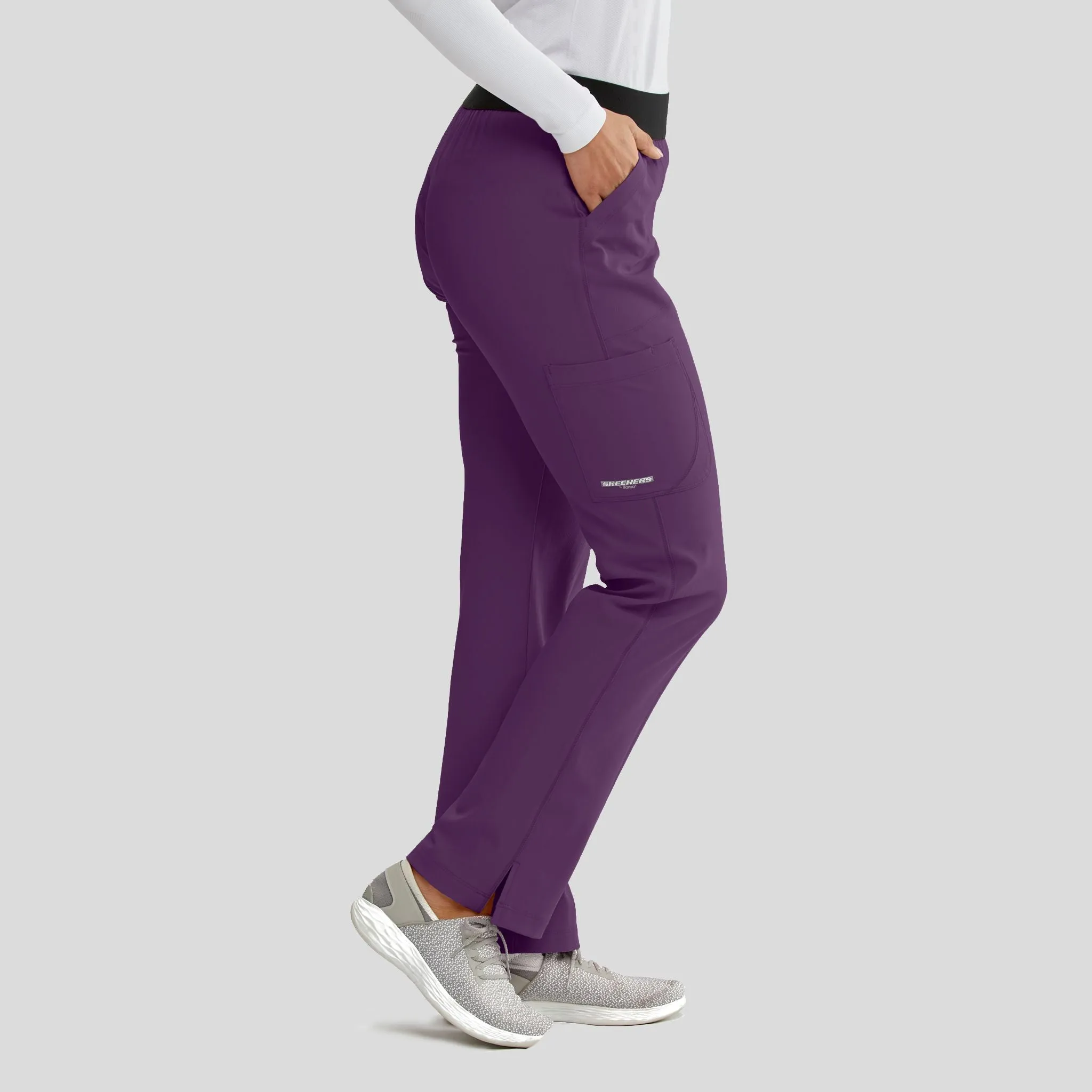 Breeze Scrub Pant | Eggplant