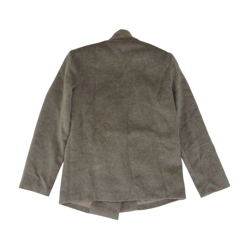Brown Solid Blazer