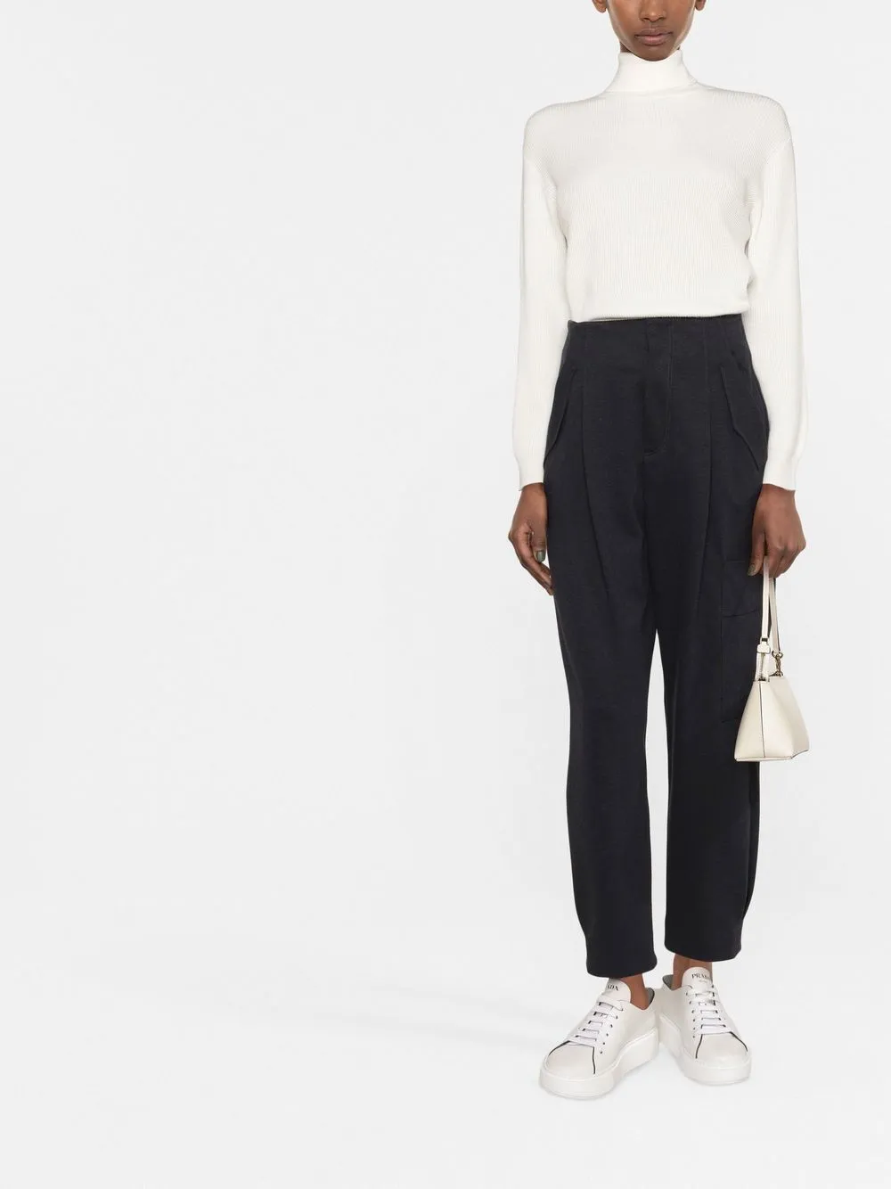 Brunello Cucinelli White Sweater