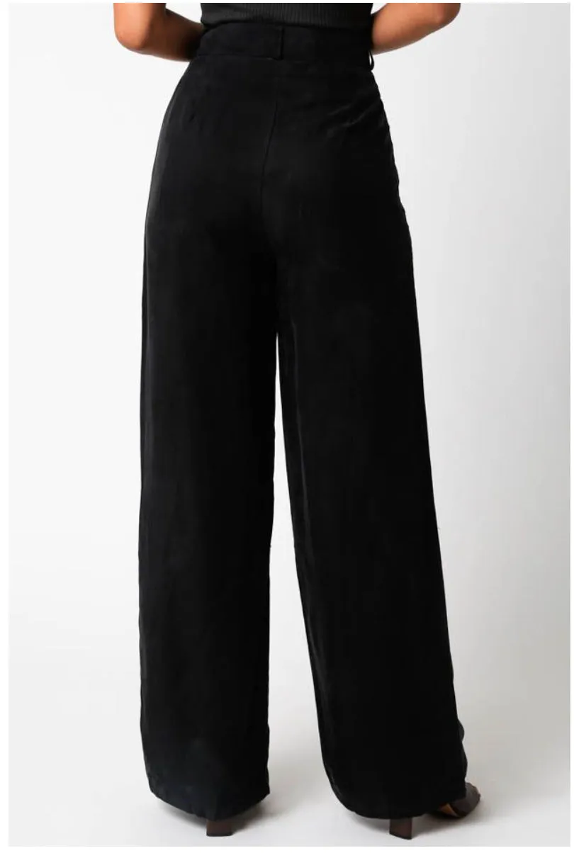 Brushed Suedette Pants