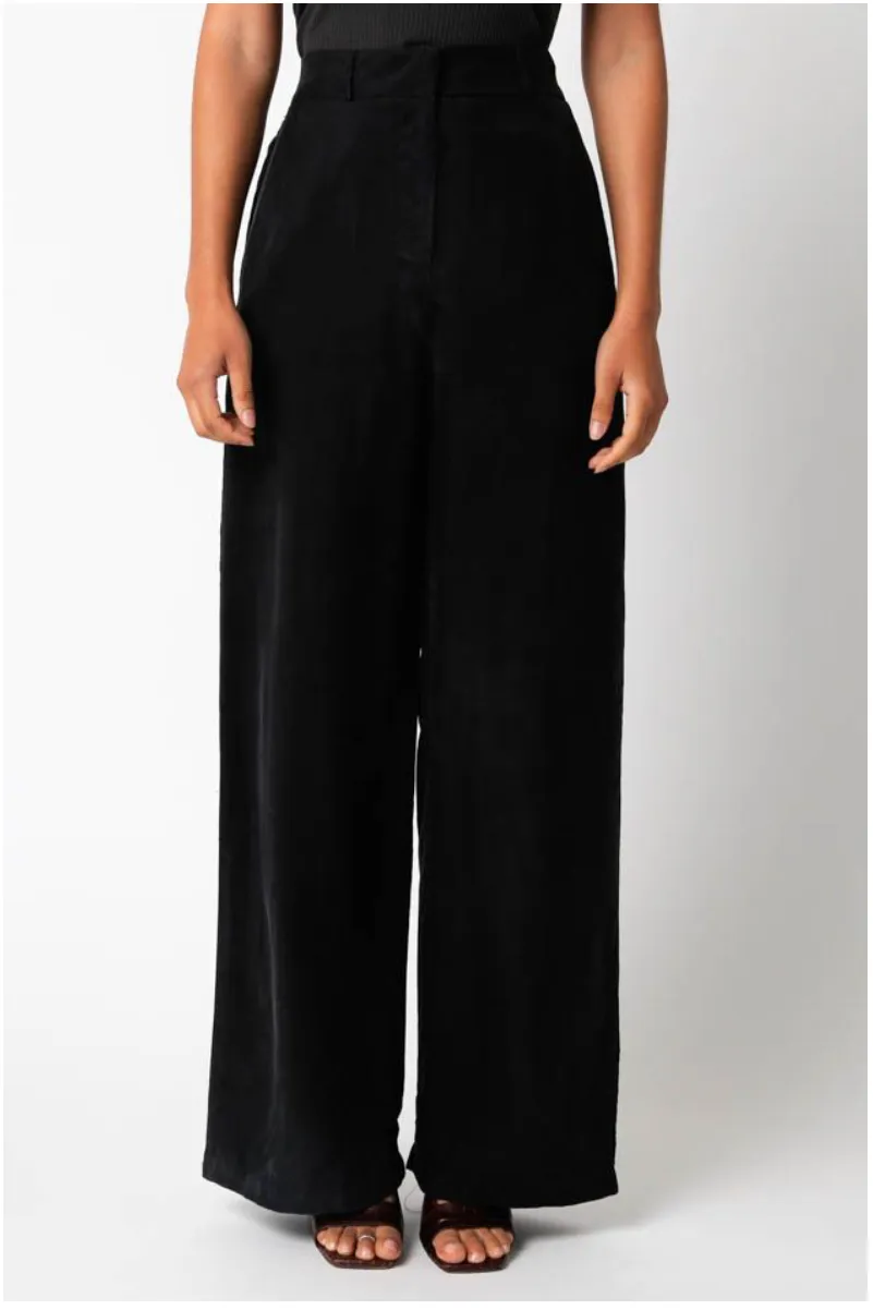 Brushed Suedette Pants