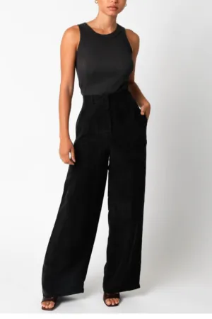 Brushed Suedette Pants
