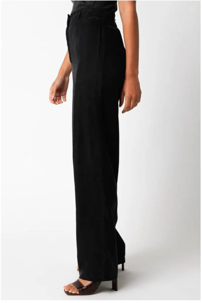 Brushed Suedette Pants