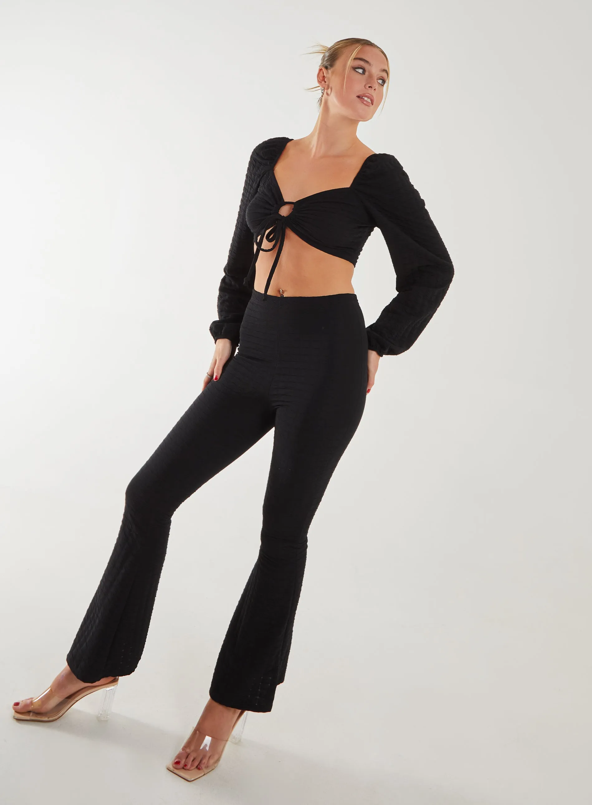 Bubble Long Sleeve Top