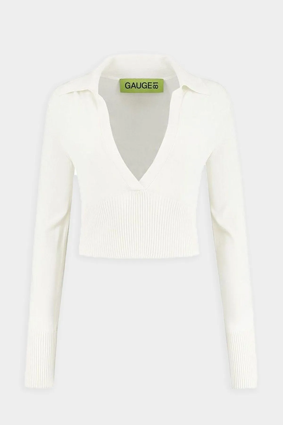 Burgos Long Sleeve Knit Top in Ivory