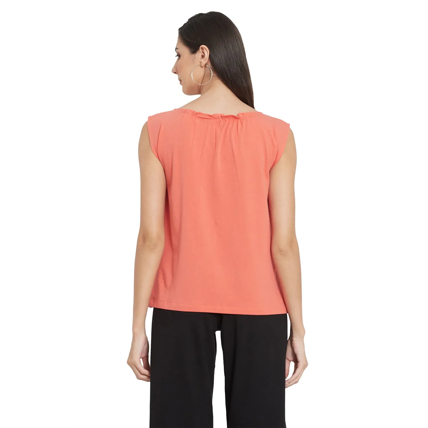 BUTTERFLY NECK TOP