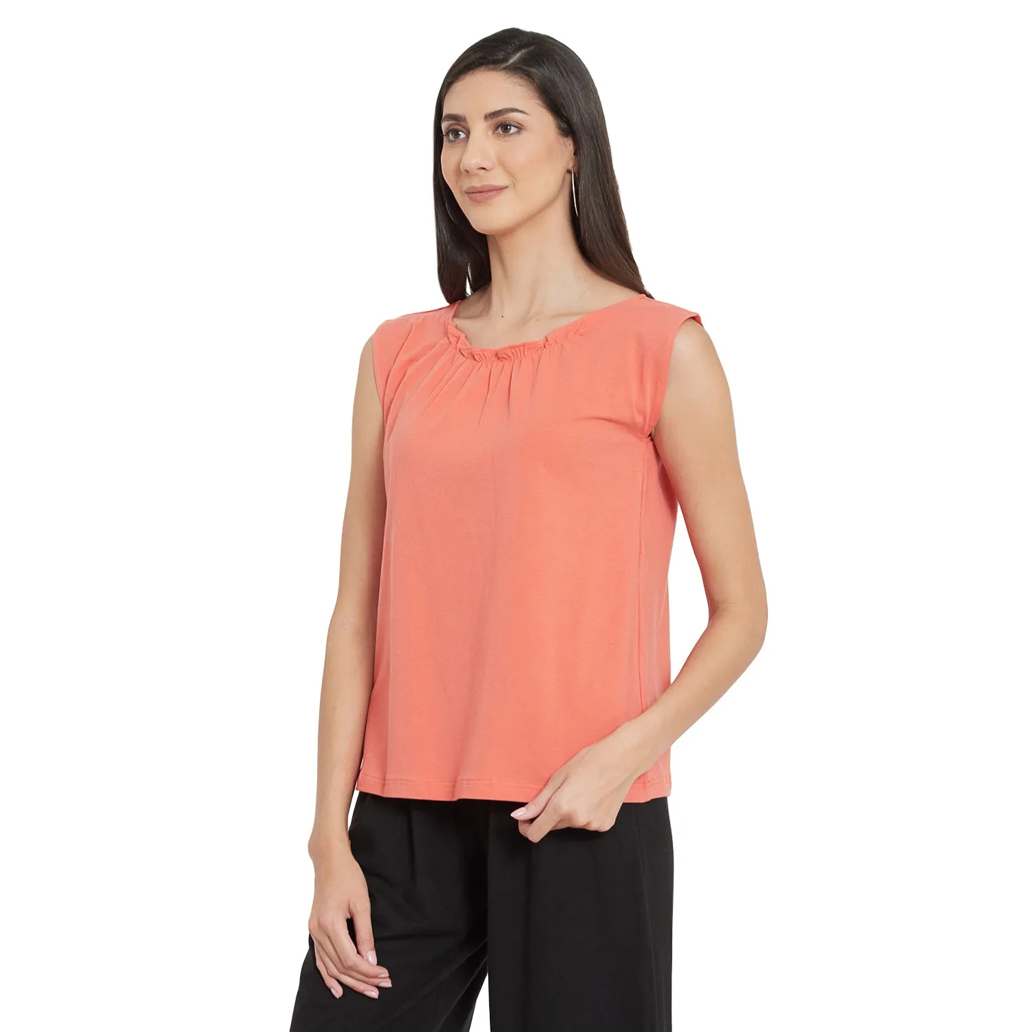 BUTTERFLY NECK TOP
